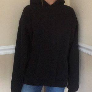Black hoodie